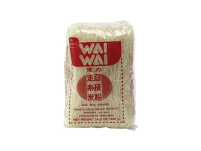 Wai Wai Vlasové ryžové rezance Vermicelli 400g