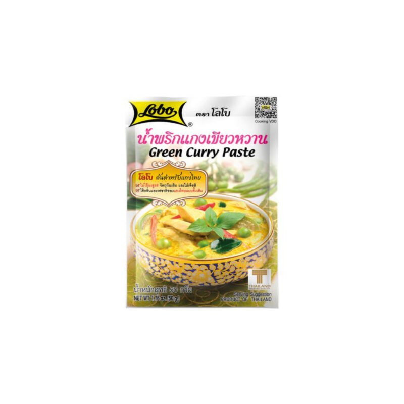 Lobo Zelená karí pasta Green Curry 50g