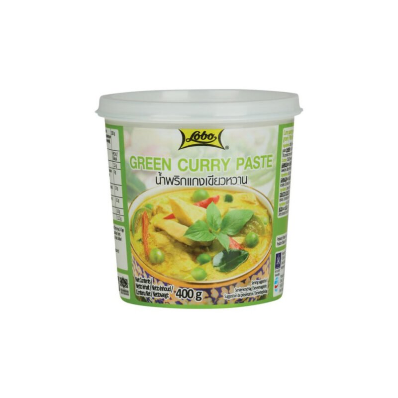 Lobo Zelená karí pasta Green Curry 400g