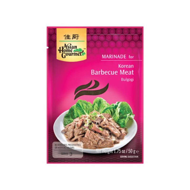 Asian Home Gourmet Marináda na kórejské mäso Bulgogi 50g (Kórea)