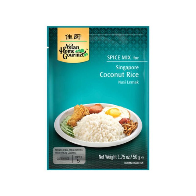 Asian Home Gourmet Zmes na kokosovú ryžu Nasi Lemak (Singapur) 50g