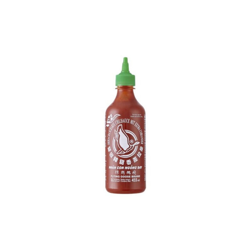 Flying Goose Omáčka Sriracha - Chilli & Koriander 455ml