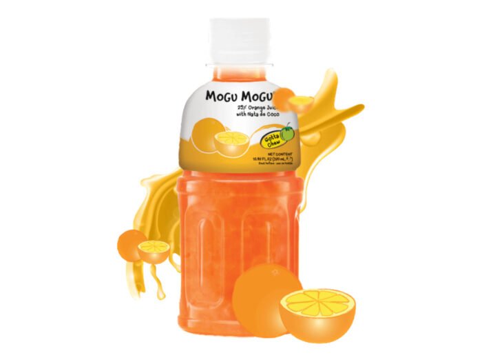 Mogu Mogu Žuvací nápoj - Pomaranč 320ml