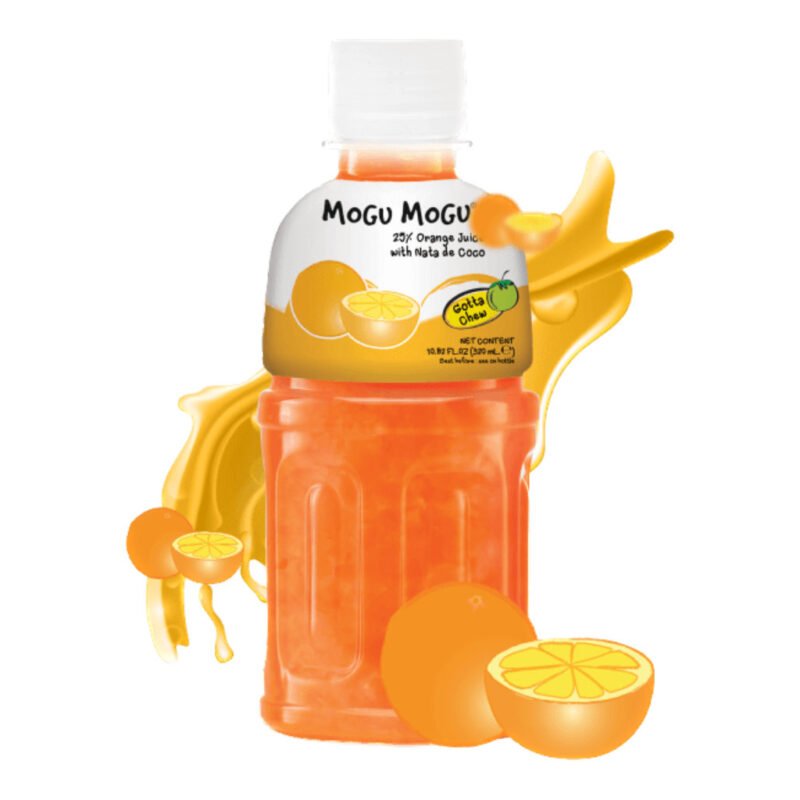 Mogu Mogu Žuvací nápoj - Pomaranč 320ml