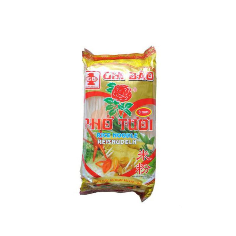 Gia Bao Ryžové rezance na polievku Pho 4mm 500g