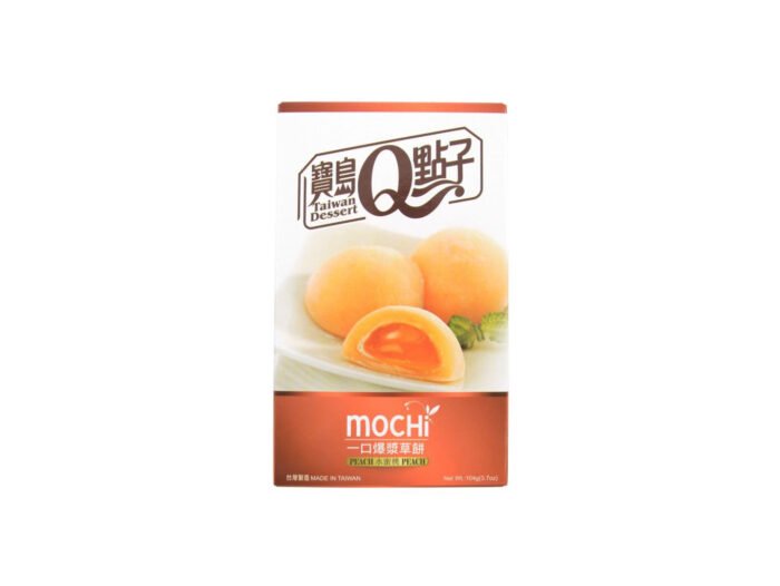 Royal Family Food Koláčiky Mochi s príchuťou Broskyňa 104g