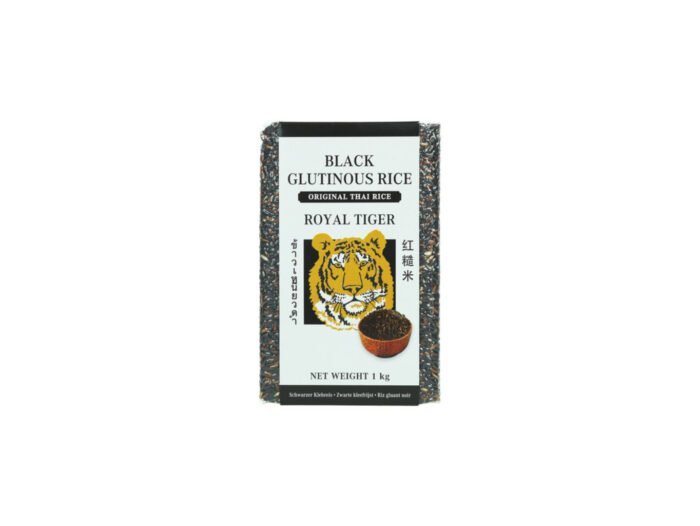 Royal Tiger Čierna lepkavá ryža 1kg