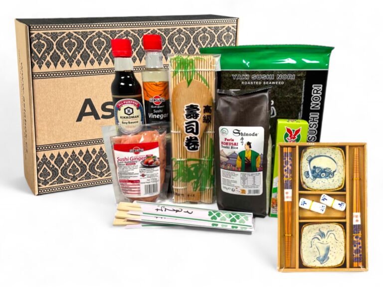 AsiaBox | Darčekový set na prípravu Sushi Silver Plus I