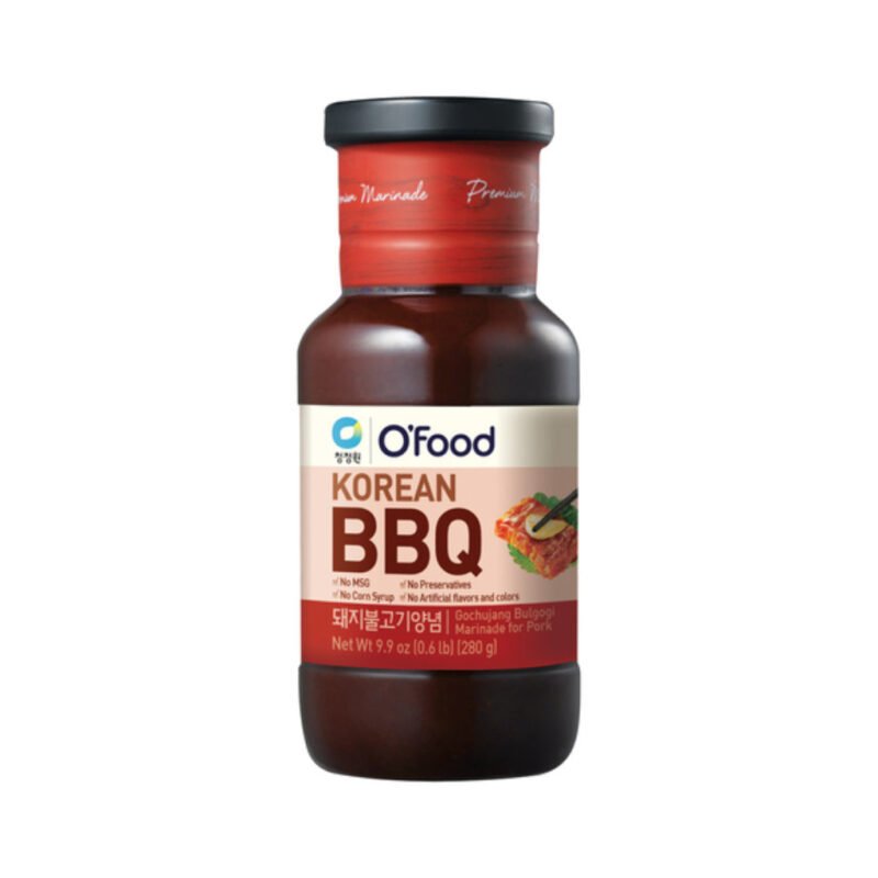 O'Food Kórejská BBQ marináda Bulgogi na bravčové mäso 280g