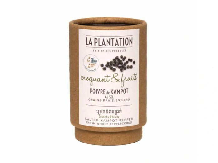 La Plantation Kampotské čierne fermentované korenie 50g - tubus