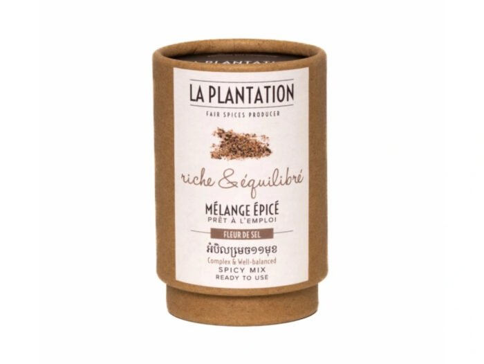 La Plantation Spicy Mix (Fleur de Sel a 11 khmérskych korenín) 50g - tubus