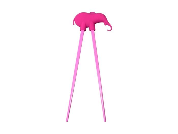 Fuzhou Westhonest Detské jedálenské paličky Elephant Farba: fuksia