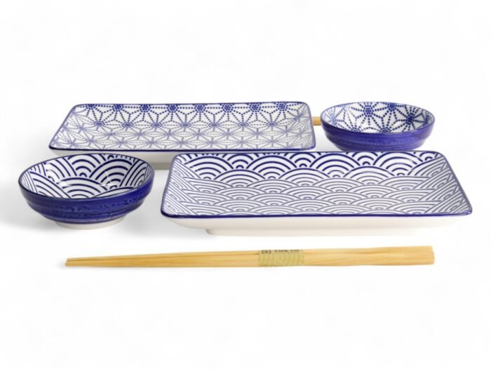 Tokyo Design Studio Darčeková sada na Sushi Nippon Blue (Wave/Star)