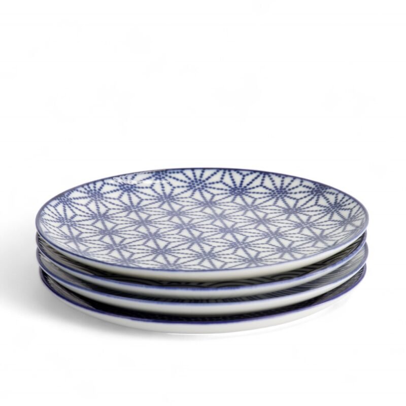 Tokyo Design Studio Súprava tanierov Nippon Blue (4 ks) 25,7cm