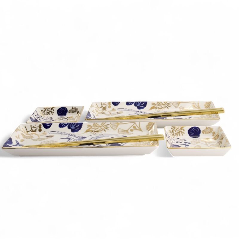 Tokyo Design Studio Darčeková sada na Sushi Flora Japonica Gold