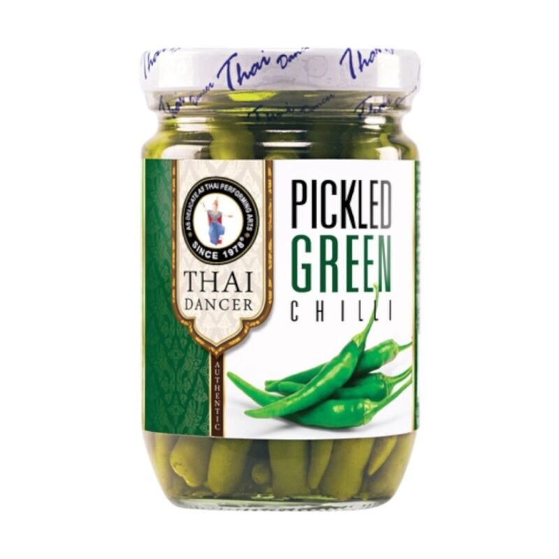 Thai Dancer Thajské nakladané chilli papričky - zelené 200g