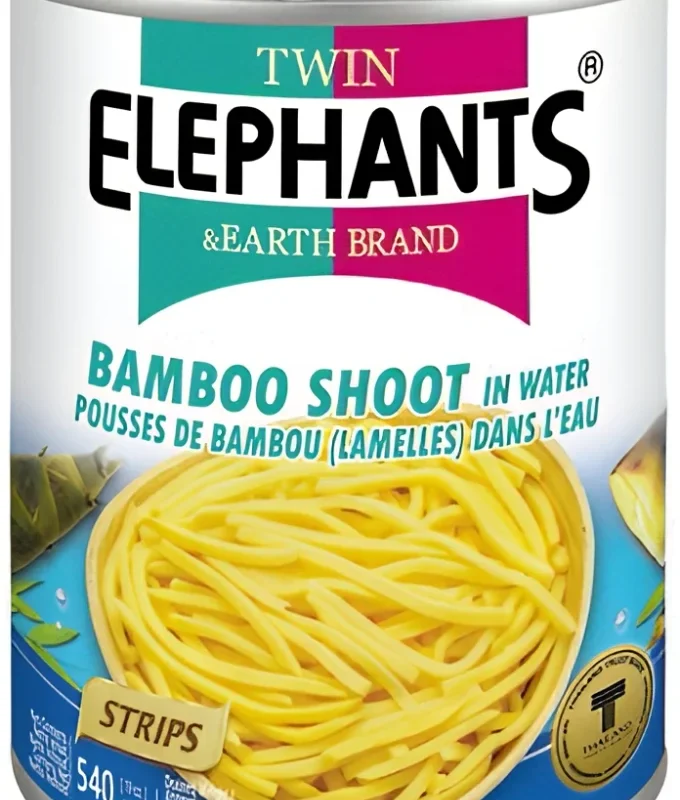 Twin Elephants Bambusové výhonky 540 g