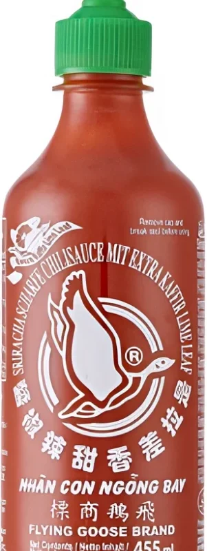 Flying Goose Chilli omáčka Sriracha s Kaffir Lime 455 ml