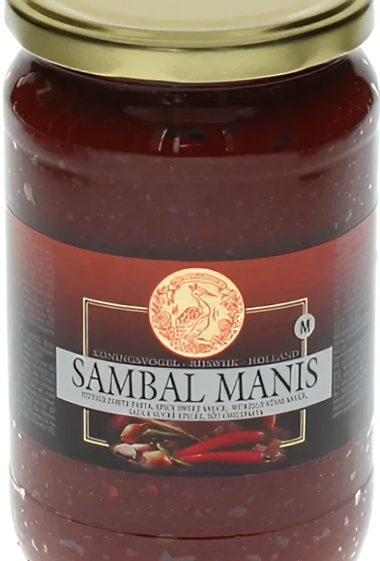 Koningsvogel Chilli pasta Sambal Manis 750 g