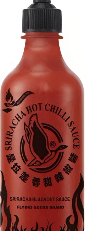 Flying Goose Chilli omáčka Sriracha Black Out 455 ml
