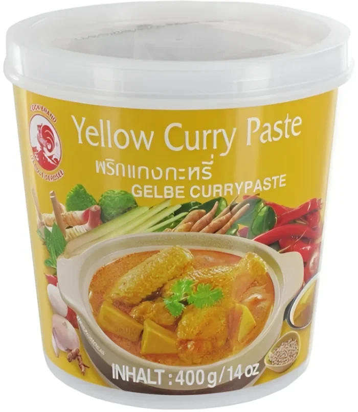 Cock Brand Žltá kari pasta 400 g