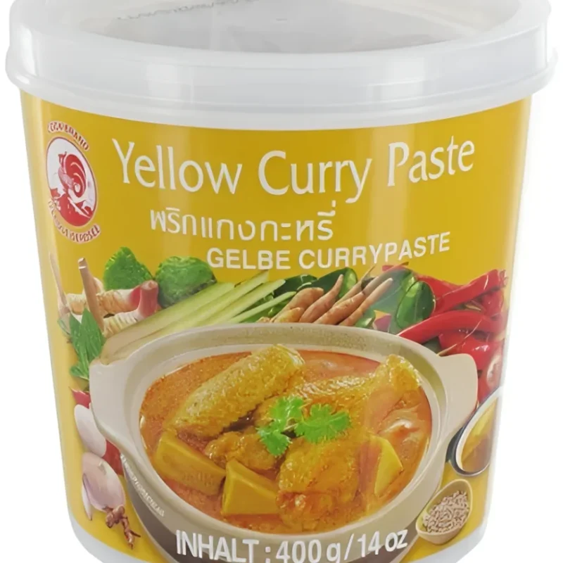 Cock Brand Žltá kari pasta 400 g