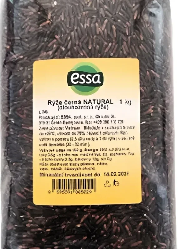 ESSA Ryža Čierna natural 1 kg