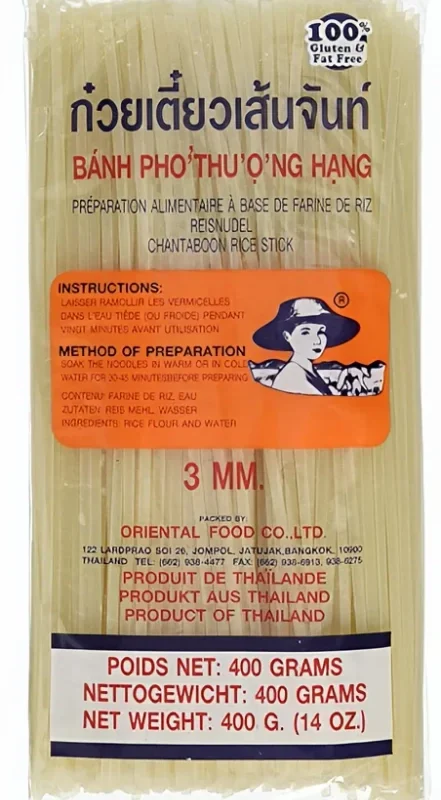 Farmer Brand Ryžové rezance 3 mm široké 400 g