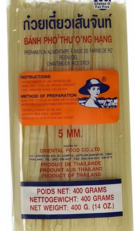 Farmer Brand Ryžové rezance 5 mm široké 400 g