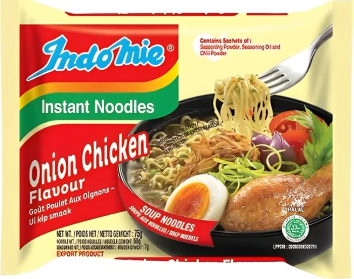 IndoMie Instantné kuracie rezance s cibuľou 75 g