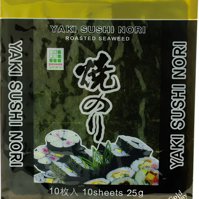 JH foods Riasy Yaki Nori na sushi gold 25 g