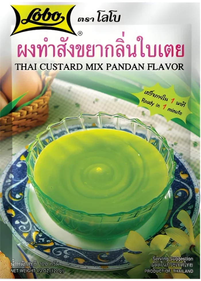 Lobo Thai Custard s príchuťou pandánu 120 g
