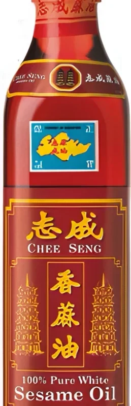 Chee Seng Sezamový olej biely 375 ml