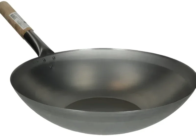 Non Food Oceľová panvica WOK s plochým dnom 35 cm