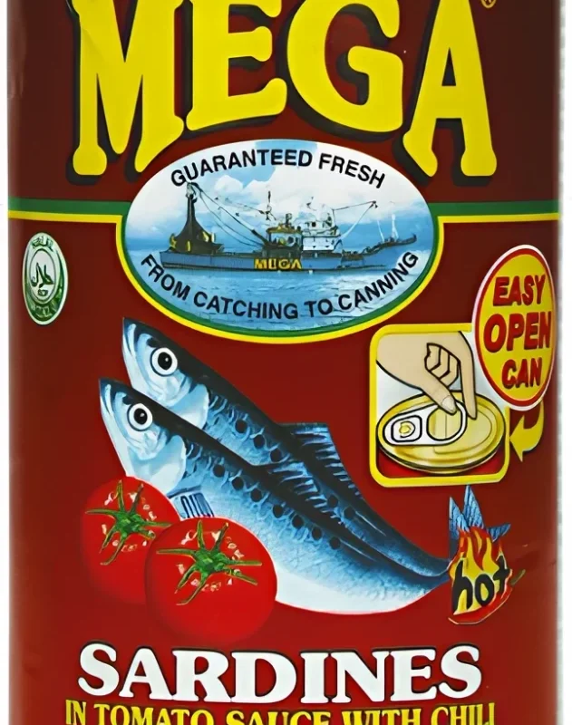 Mega Sardinky v paradajkovej omáčke s chilli 425 g