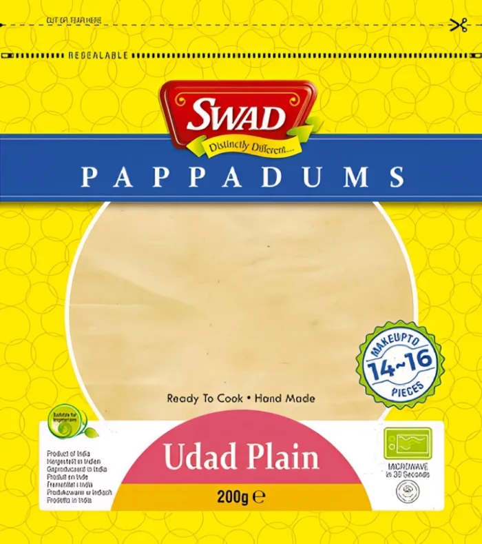 Swad Indický chlieb Papadum 200g