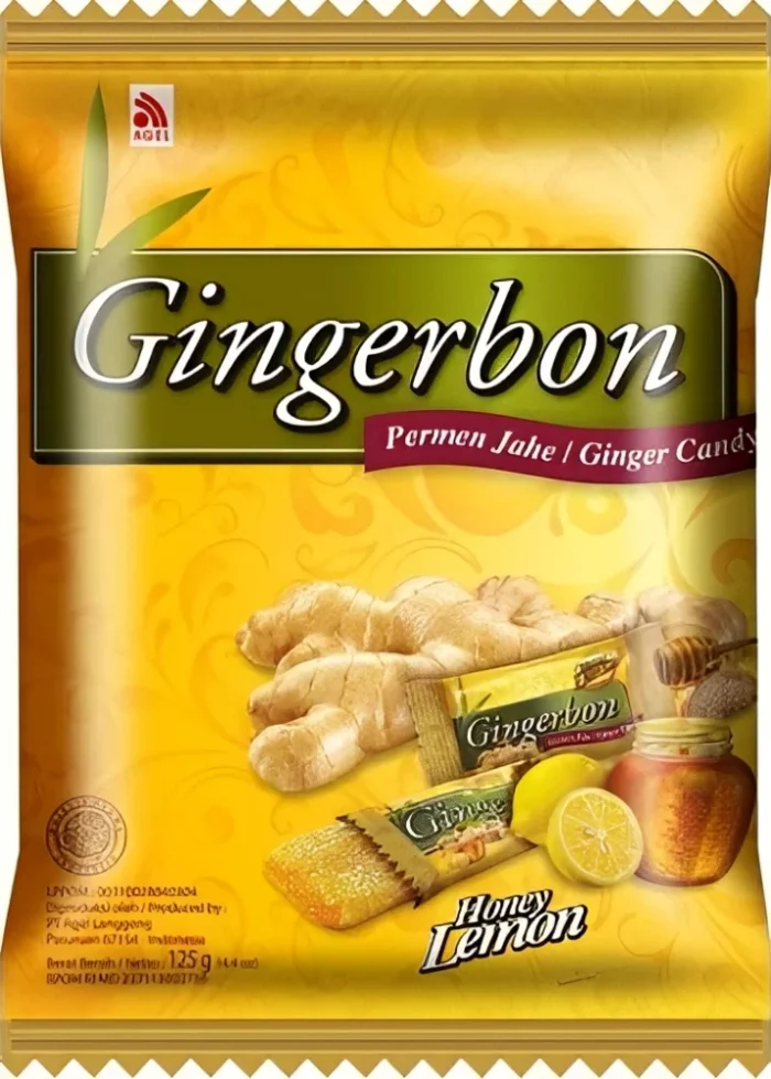 Agel Zázvorové bonbóny s medom a citrónom 125 g
