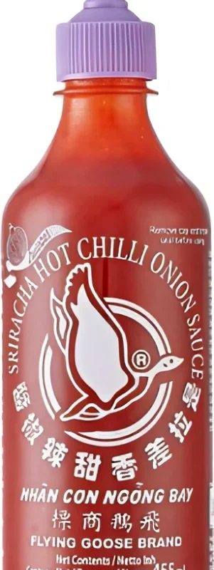 Chilli omáčka Flying Goose Sriracha s cibuľou 455 ml