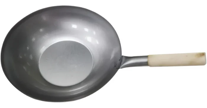 Non Food Oceľová panvica WOK s plochým dnom 30 cm