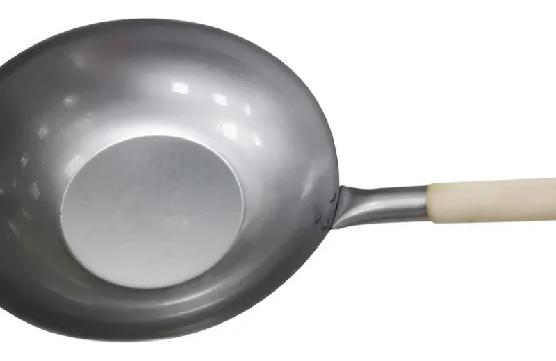 Non Food Oceľová panvica WOK s plochým dnom 30 cm
