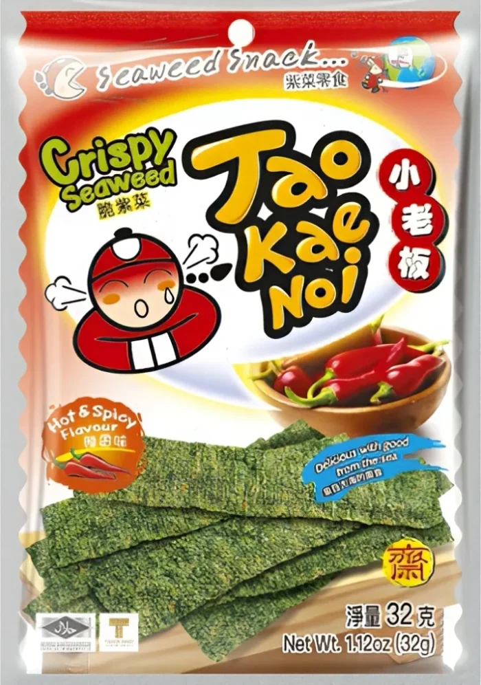 Taokaenoi Morské riasy pálivé a korenené 32 g