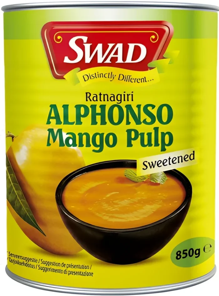 Swad Mango pyré Alphonso sladené 850 g