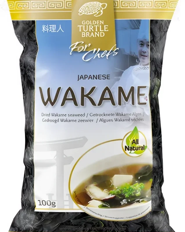 Golden Turtle Chef Morská riasa Wakame sušená 100 g