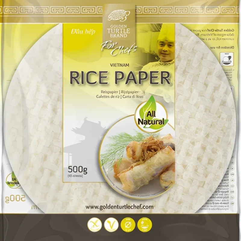Golden Turtle Chef Ryžový papier guľatý 500 g