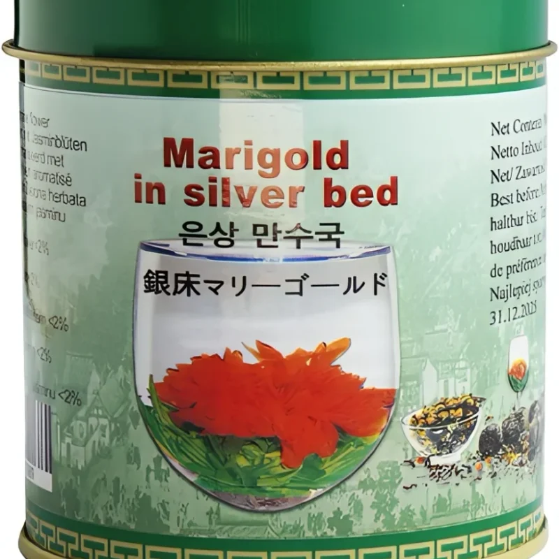 Golden Turtle Zelený čaj Marigold v in Silver Bed 35 g