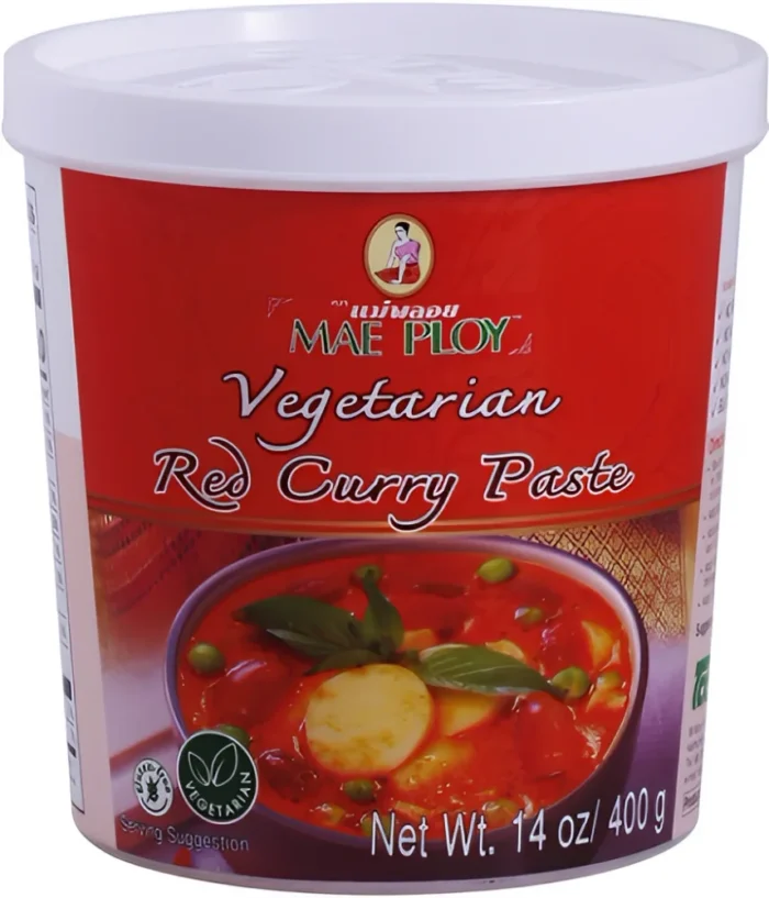 Mae Ploy Červená Kari pasta Vegetariánska 400 g