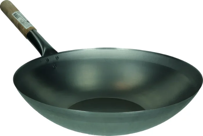 Non Food Panvica WOK oceľová s plochým dnom 33 cm