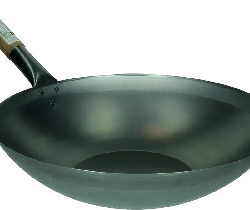 Non Food Panvica WOK oceľová s plochým dnom 33 cm