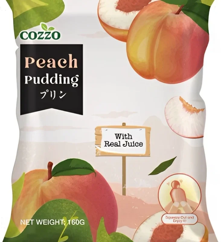 Cozzo Jelly Broskyňový puding 160 g
