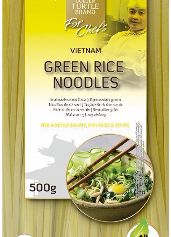Golden Turtle Chef Ryžové rezance zelené 3 mm 500 g